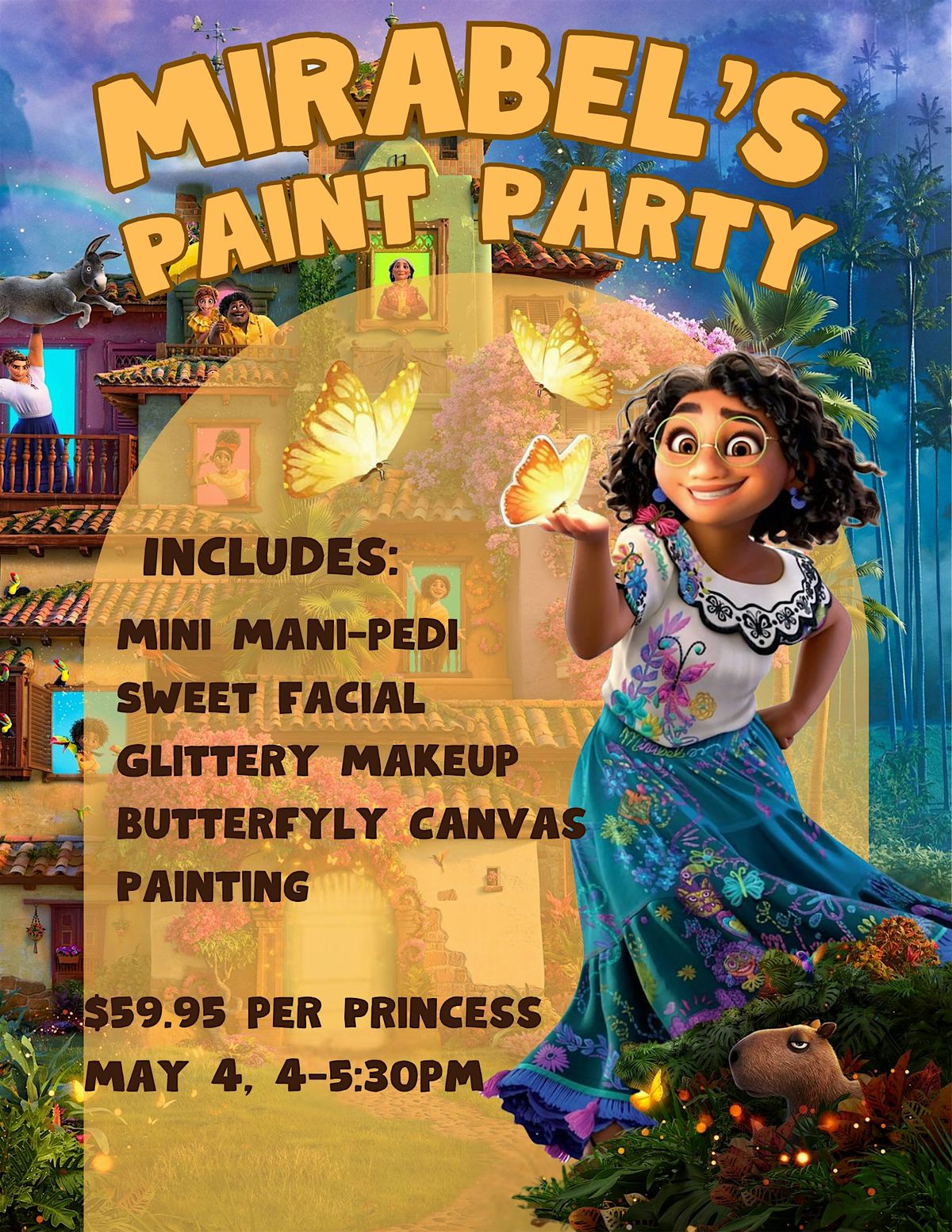 Mirabel's Paint Party at Glitter & Glam Paramus | Event in Paramus | AllEvents