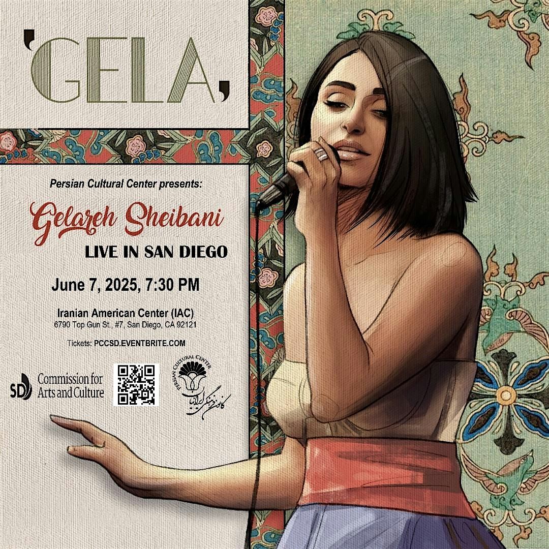 Gelareh Sheibani Concert, 7 June | Event in San Diego | AllEvents