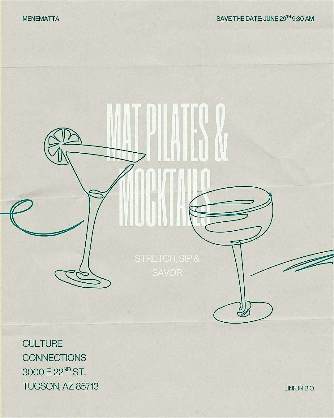 Mat Pilates & Mocktails, 29 June | Event in Tucson | AllEvents