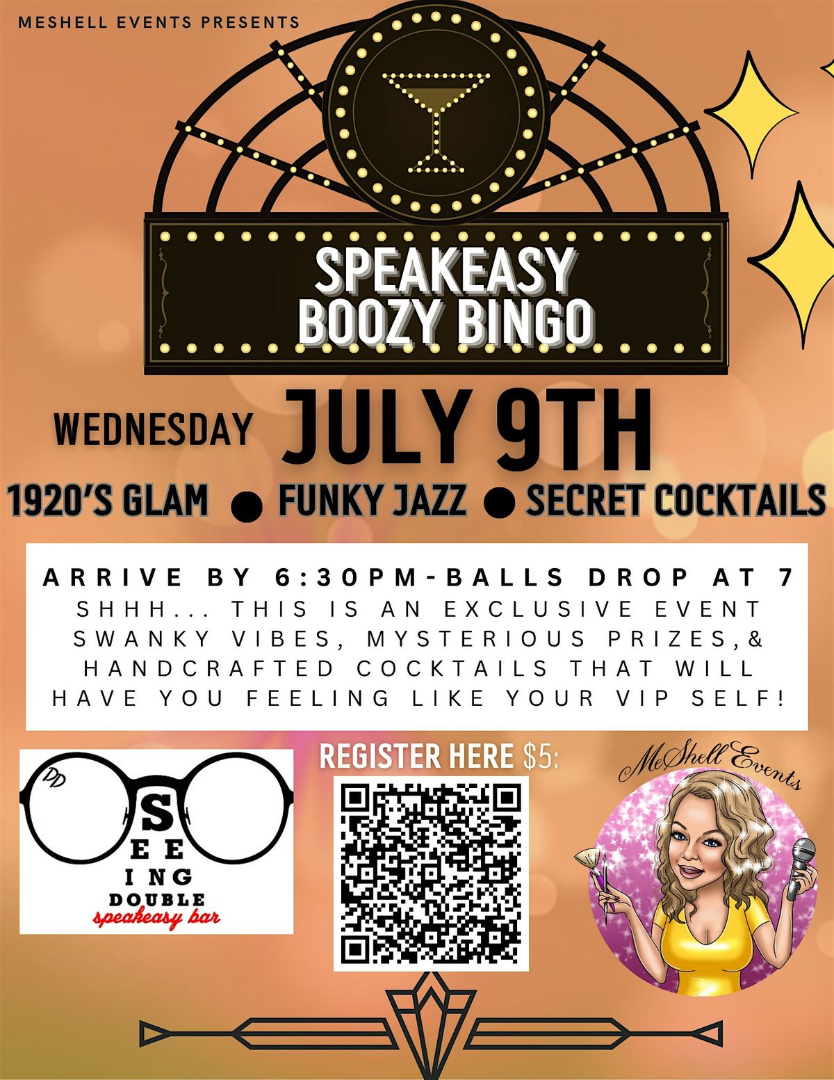 SPEAKEASY Boozy Game Night at Seeing Double, 9 July | Event in North Olmsted | AllEvents