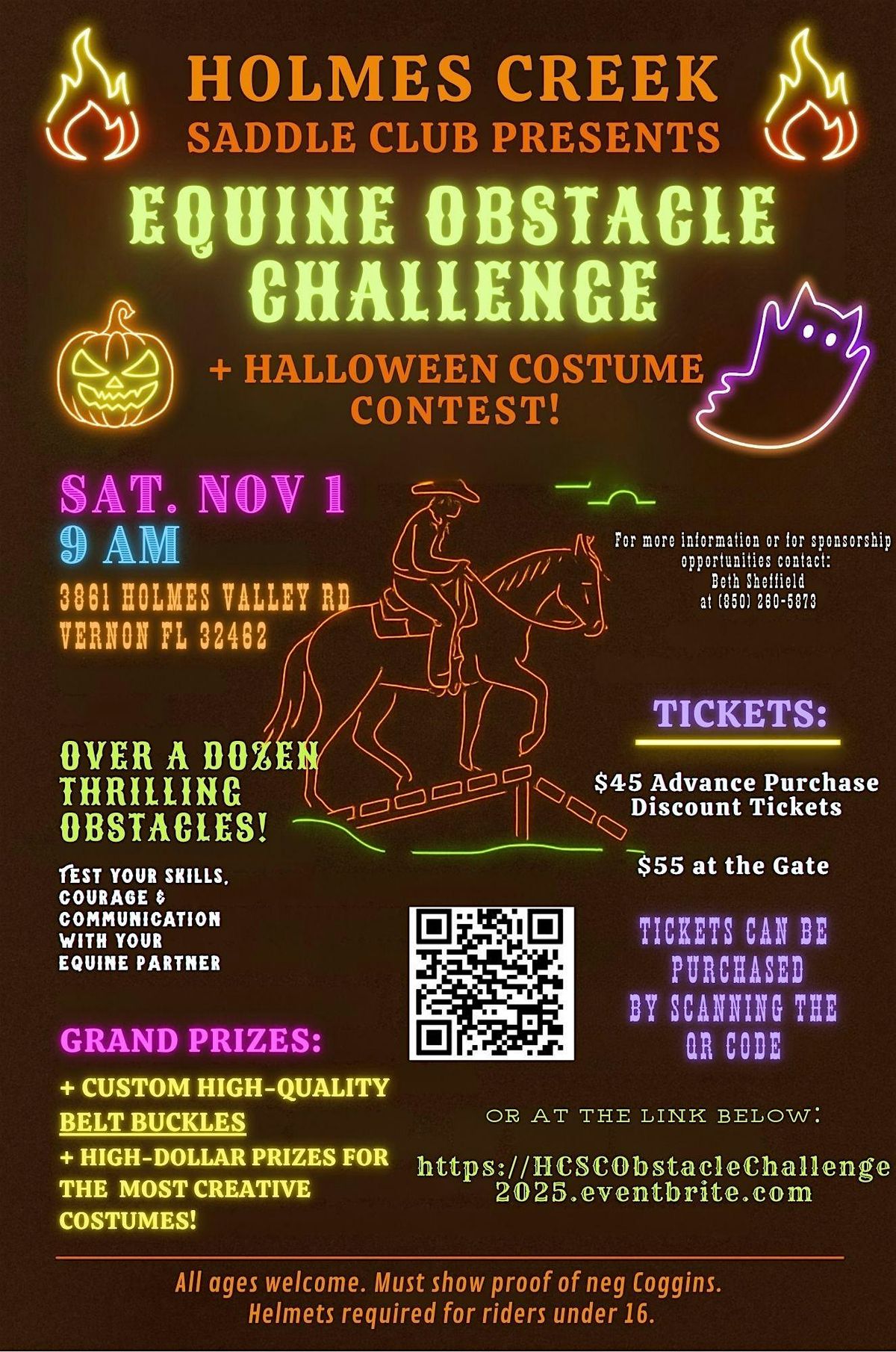 Holmes Creek Saddle Club Obstacle Challenge, 1 November | Event in Vernon | AllEvents