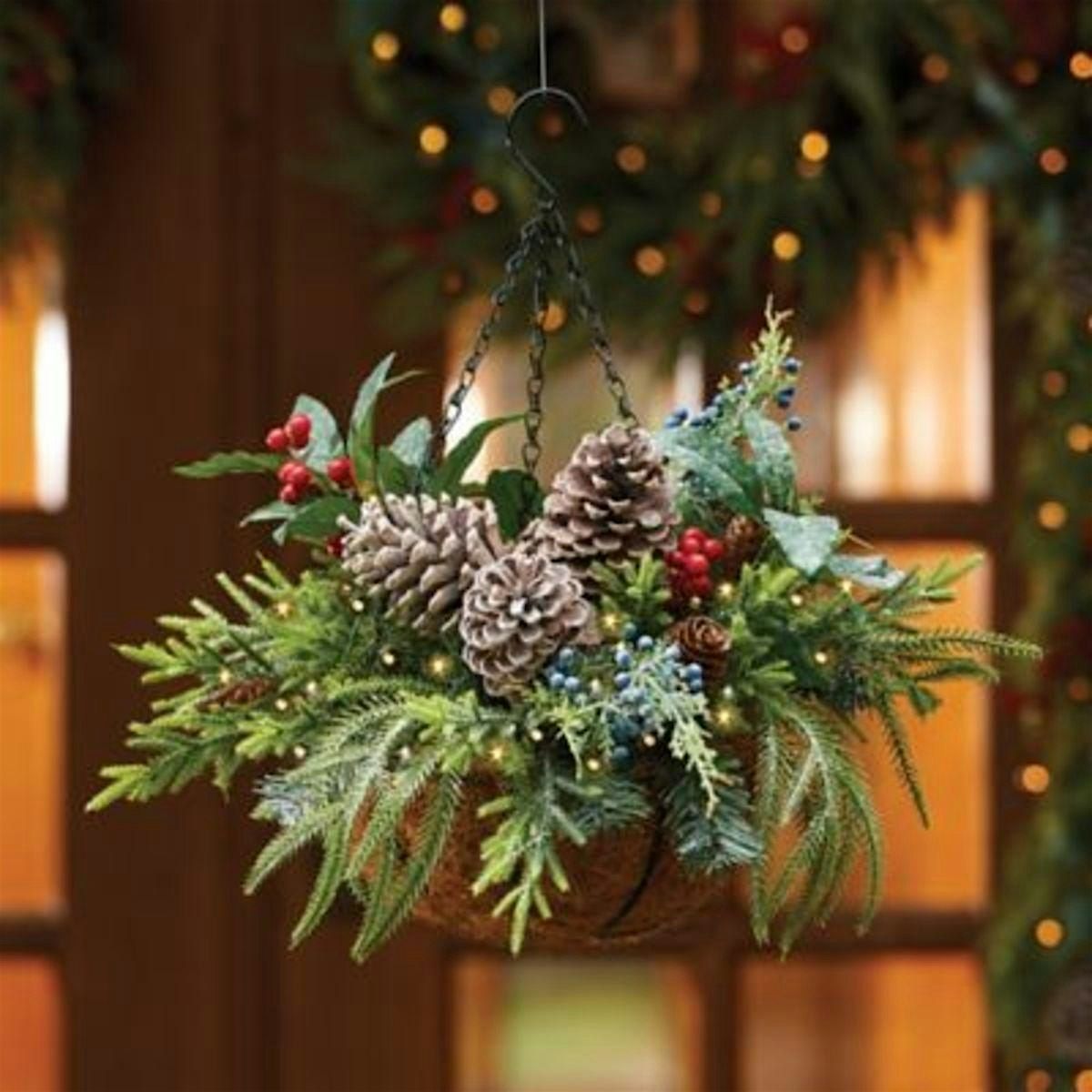 How to Make a Holiday Hanging Basket, 29 November | Event in Rockport | AllEvents