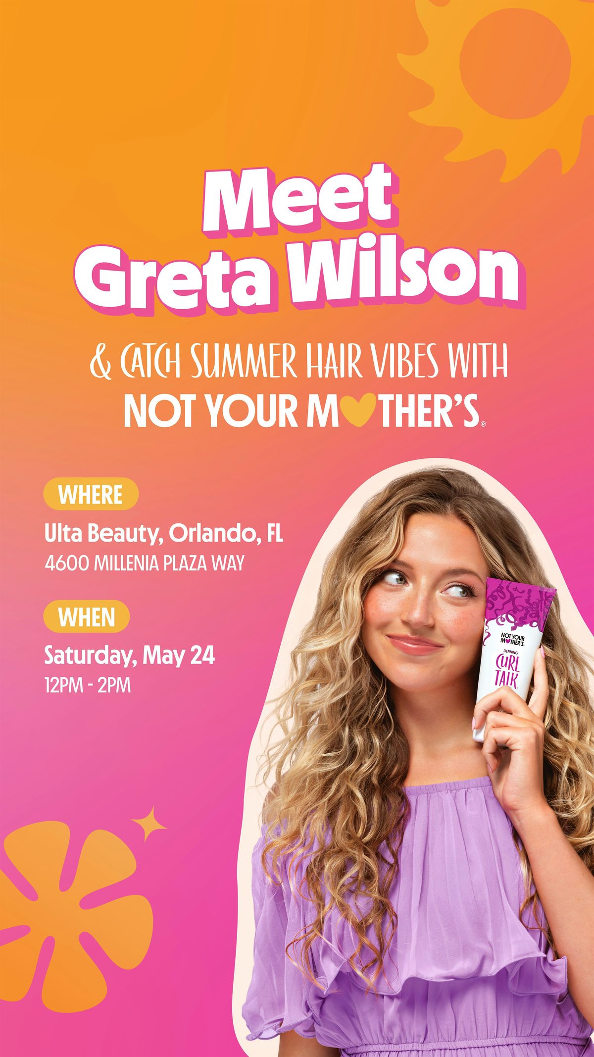 Meet & Greet with Greta Wilson, 24 May | Event in Orlando | AllEvents