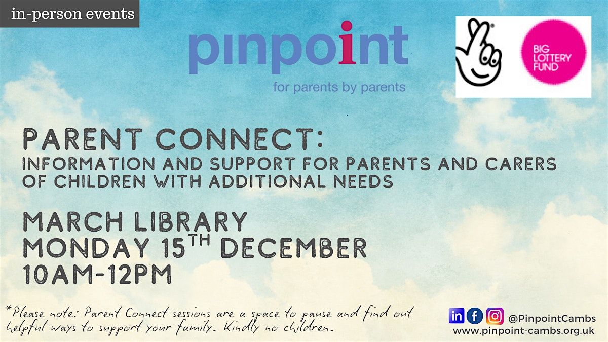 Parent Connect March, 15 December | Event in March | AllEvents