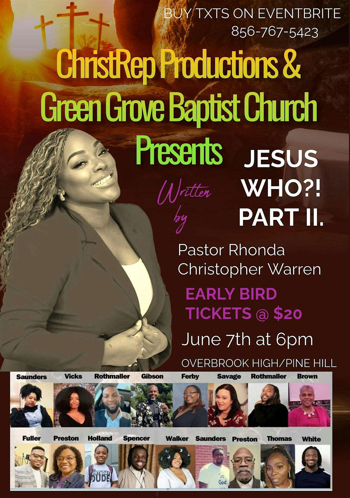 Jesus Who?! Part II., 7 June | Event in Pine Hill | AllEvents
