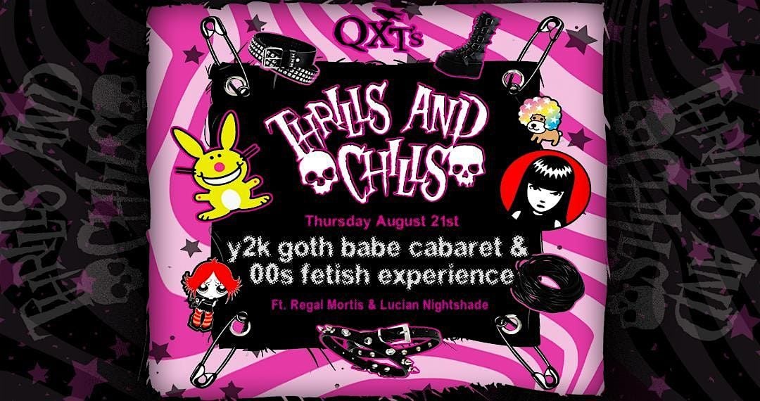 THRILLS & CHILLS Y2K Goth Babe Cabaret & 00s Fetish Experience!, 21 August | Event in Newark | AllEvents