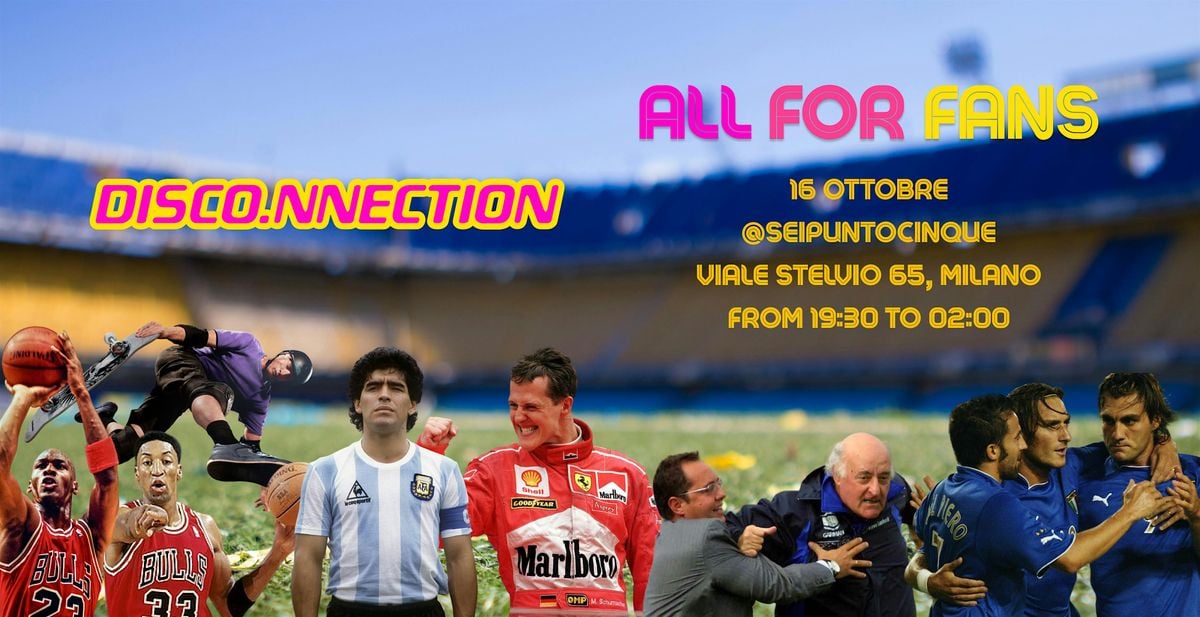 ALL FOR FANS, 16 October | Event in Milano | AllEvents