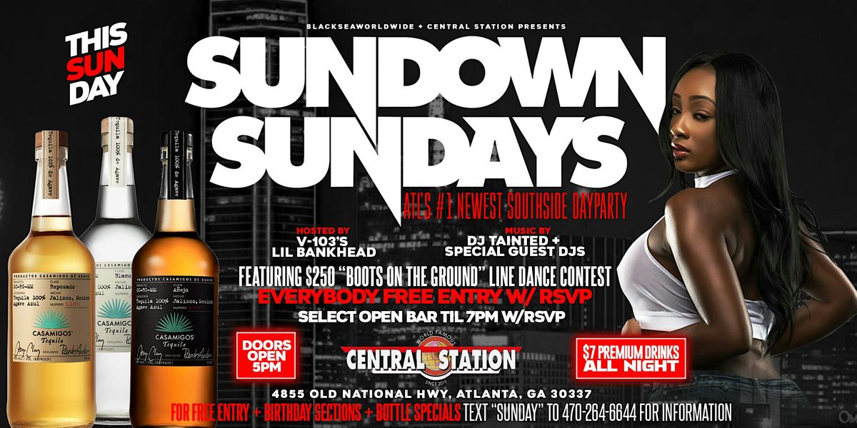 SOUTHERN SOUL + R&B PARTY DAYPARTY - SUNDAY @ CENTRAL STATION w/ OPEN BAR, 18 May | Event in Atlanta | AllEvents