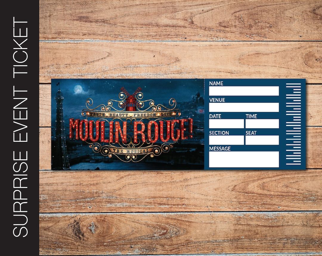 Moulin Rouge at Al Hirschfeld Theatre, 23 May | Event in New York | AllEvents