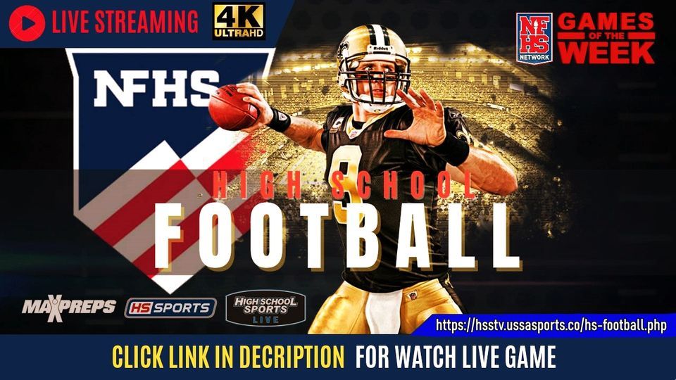 North Forrest vs. Pisgah Varsity Football Live, North Forrest High