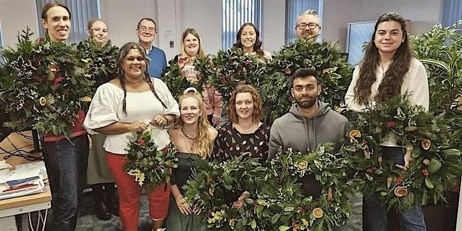 Live Wreath Making Workshop, 21 December | Event in Cardiff | AllEvents