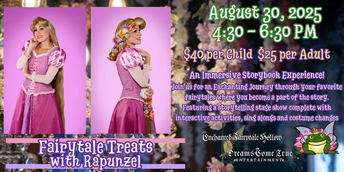 Fairytale Treats with Rapunzel- A Unique Tea Party Experience, 30 August | Event in Lakeland | AllEvents
