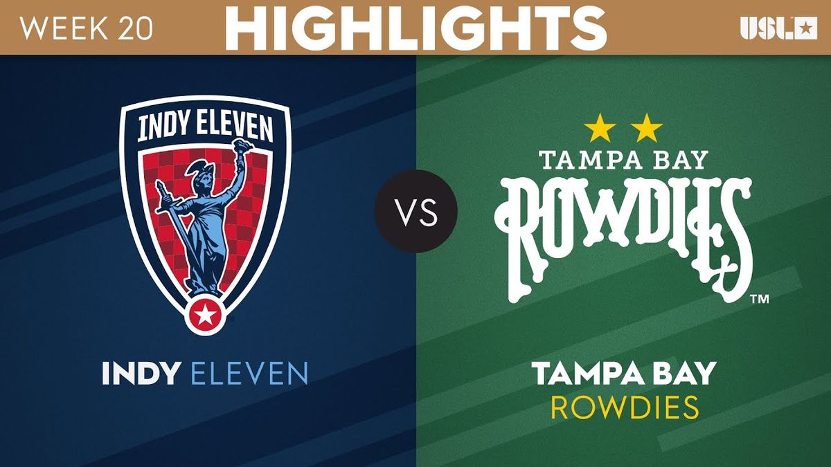 Tampa Bay Rowdies vs. Indy Eleven, 24 June | Event in St. Petersburg | AllEvents