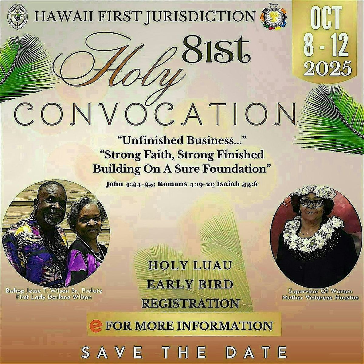 Hawaii First Jurisdiction Holy Luau, 11 October | Event in Schofield Barracks | AllEvents