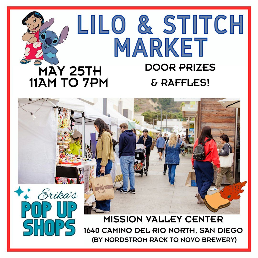 Lilo & Stitch Market - May 25th, 25 May | Event in San Diego | AllEvents