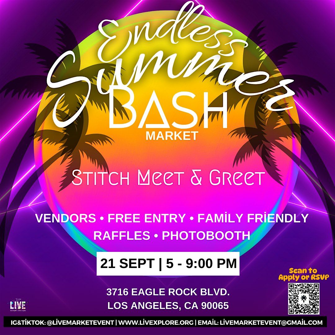 Eagle Rock: Endless Summer Bash Market, 21 September | Event in Los Angeles | AllEvents