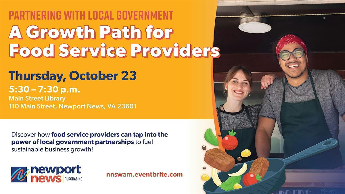 Serve The City: Partnering With Local Government, 23 October | Event in Newport News | AllEvents