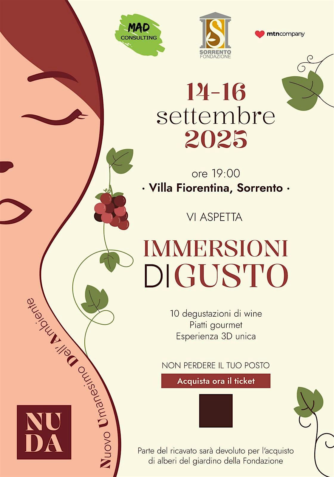 Immersioni di Gusto – Arte, Enogastronomia e Metaverso, 14 September | Event in Sorrento | AllEvents