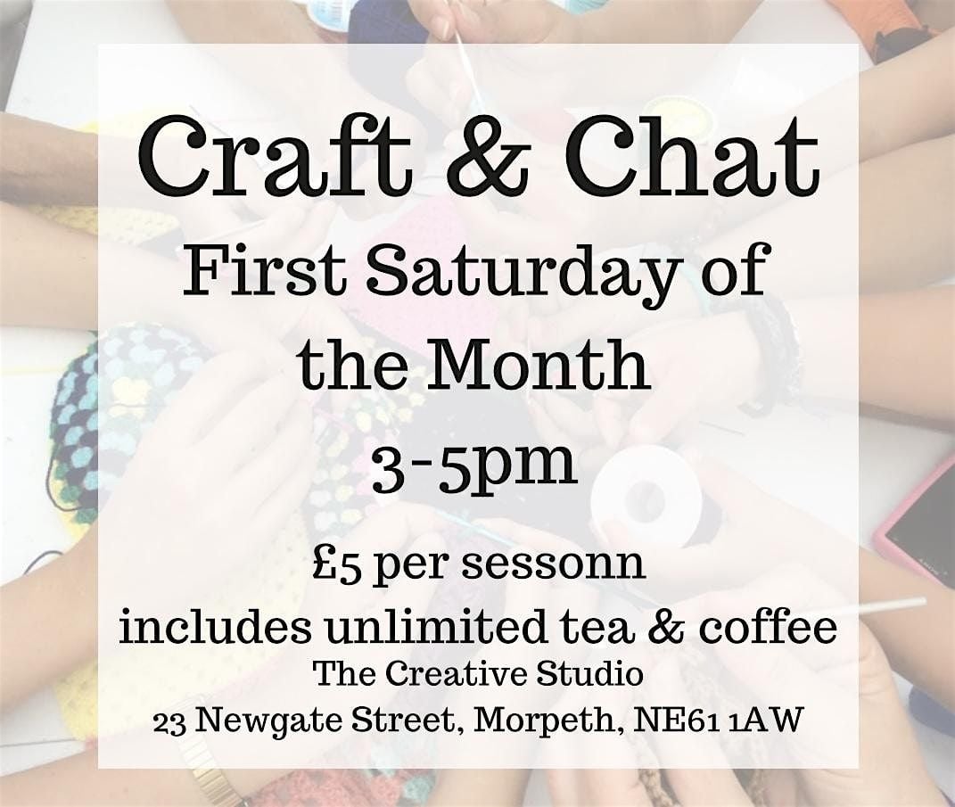 Craft and Chat (first Saturday of each Month), 4 October | Event in Morpeth | AllEvents