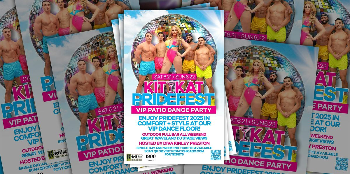 Pride Fest Patio Party (Waveland Stage) 2025 At Kit Kat, 21 June | Event in Chicago | AllEvents