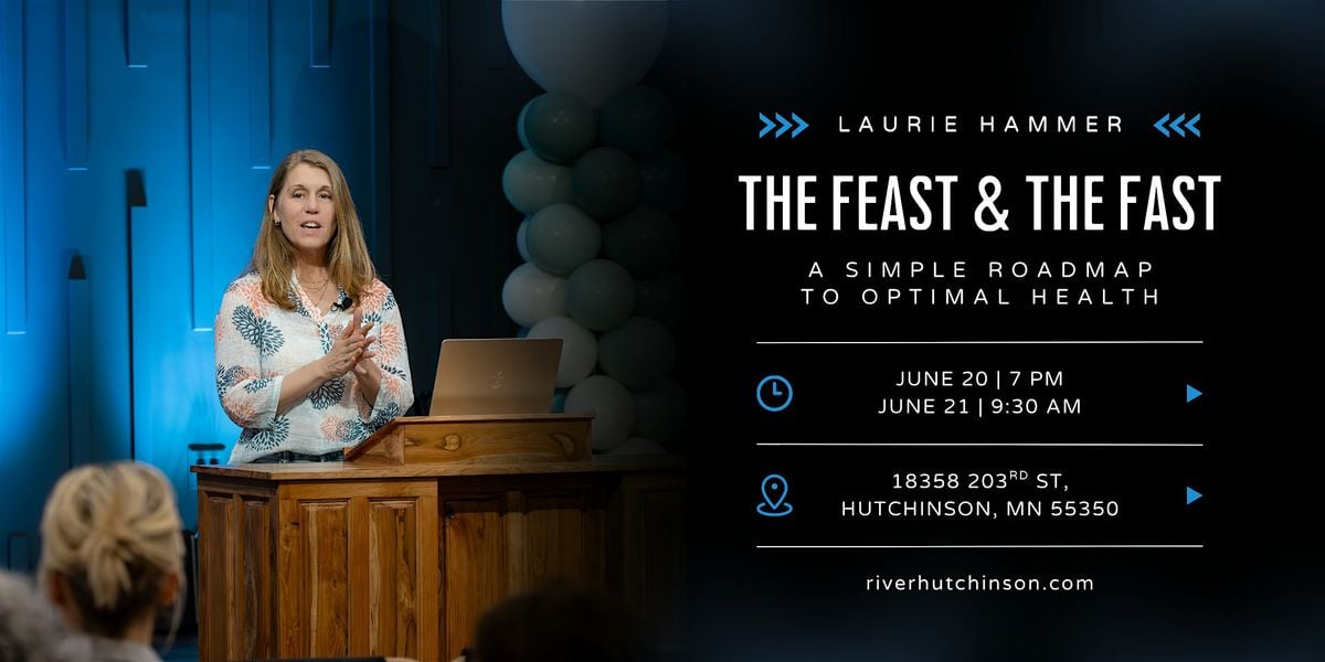 The Feast and The Fast. A Simple Road Map to Optimal Health in Hutchinson, 20 June | Event in Hutchinson | AllEvents
