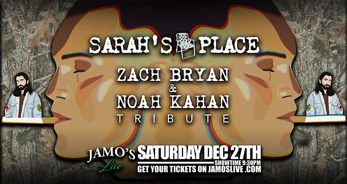 Sarah's Place Zach Bryan Noah Khan Tribute at Jamo's Live, 27 December | Event in Mokena | AllEvents