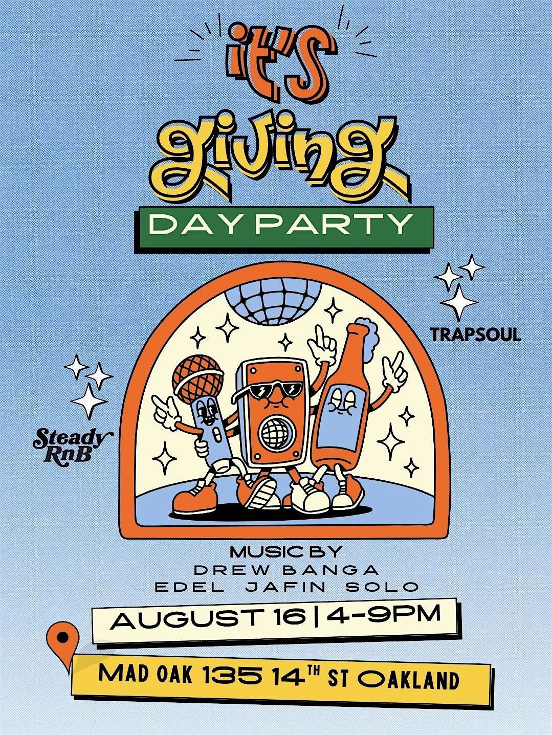 It’s Giving Day Party @ Mad Oak | Event in Oakland | AllEvents