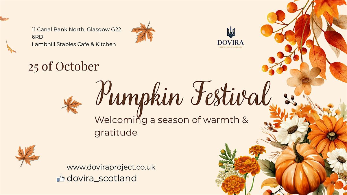 PUMPKIN DAY | COSSACK AUTUMN  Saturday, 25 October | 4:00 PM – 7:00 PM, 25 October | Event in Glasgow | AllEvents