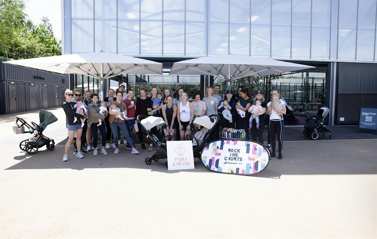 Padel & Prams, powered by iCandy, 15 August | Event in London | AllEvents