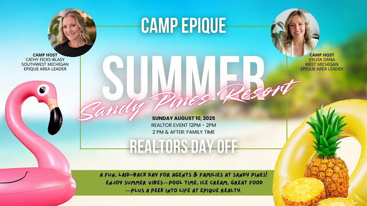 Camp Epique: Work Hard. Play Harder., 10 August | Event in Dorr | AllEvents
