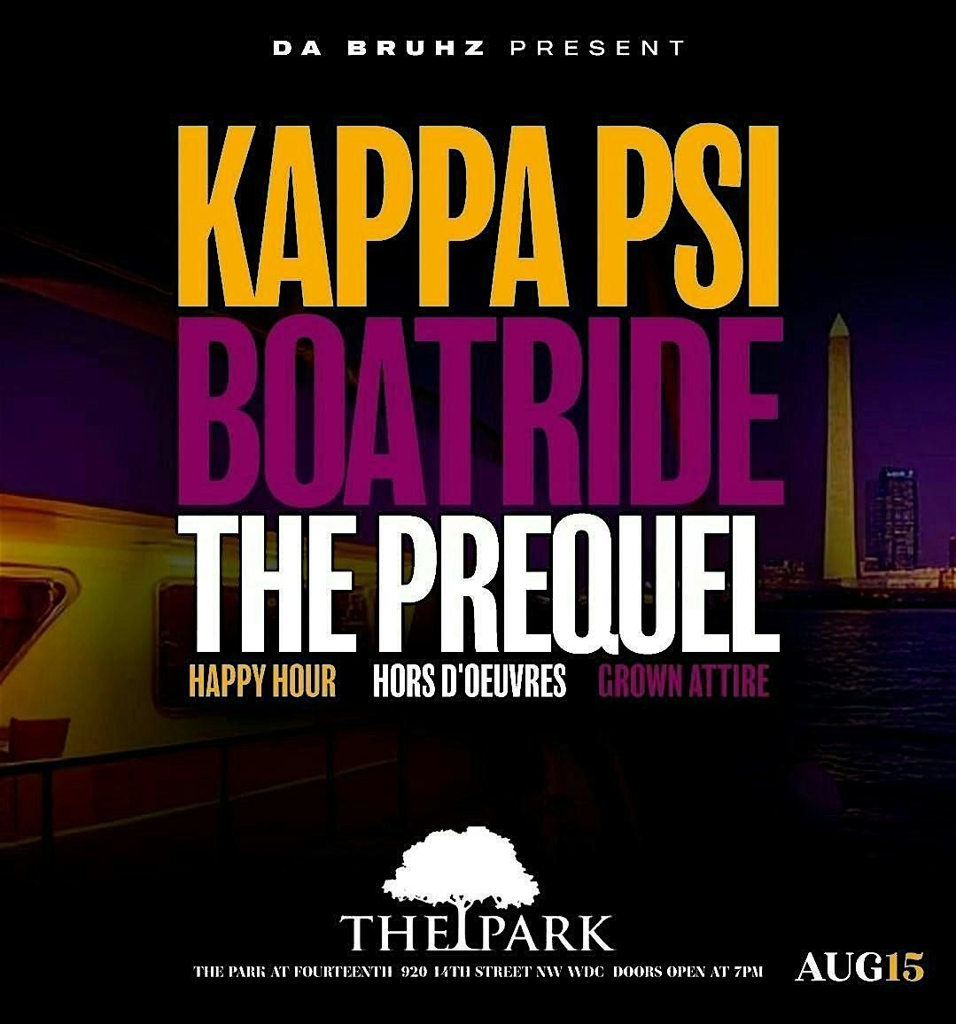 Kappa Psi Boatride: The Prequel, 15 August | Event in Washington | AllEvents