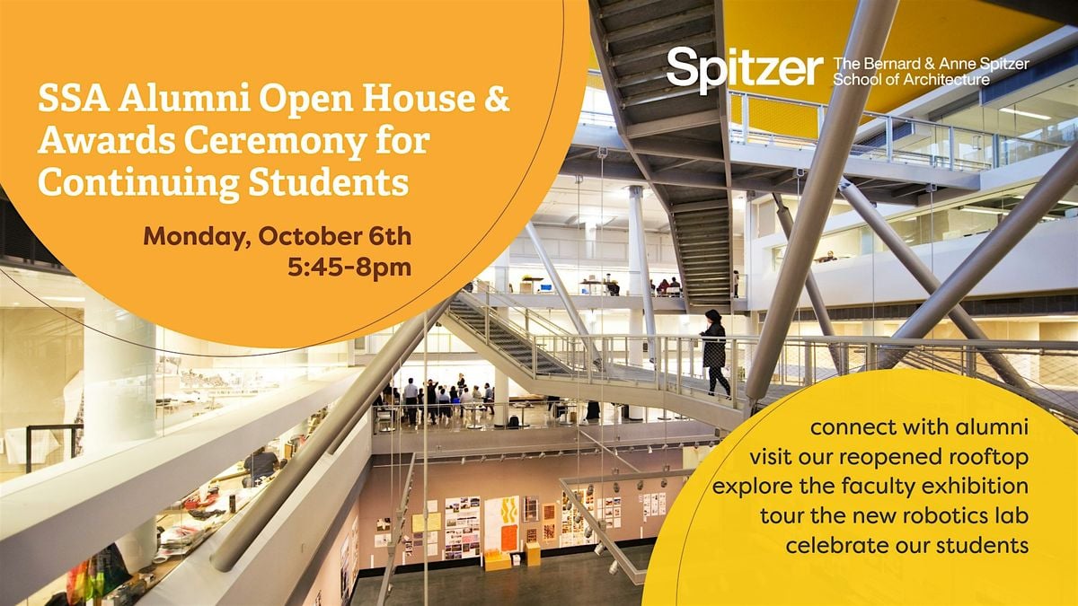 SSA Alumni Open House and Awards Ceremony for Continuing Students, 6 October | Event in New York | AllEvents