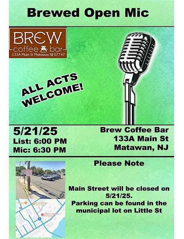 Open Mic | Event in Matawan | AllEvents