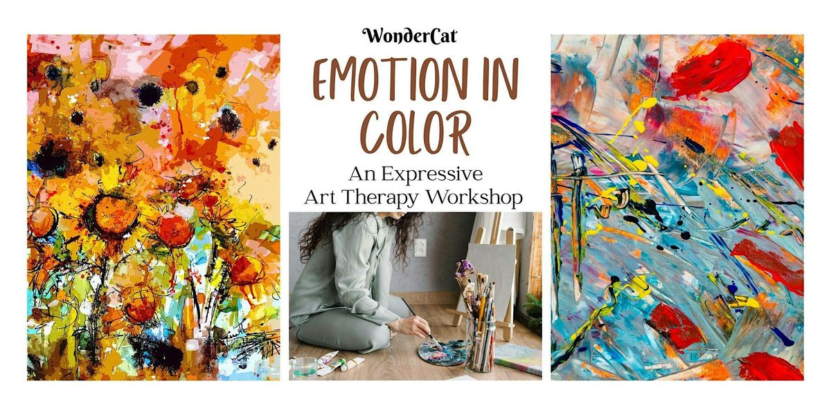 Emotion in Color – An Expressive Art Therapy Workshop (beginner-friendly), 1 October | Event in Leiden | AllEvents