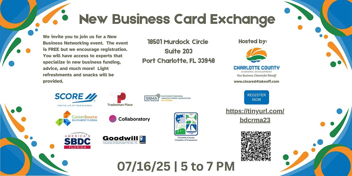Charlotte County Florida New Business Networking Event, 16 July | Event in Port Charlotte | AllEvents