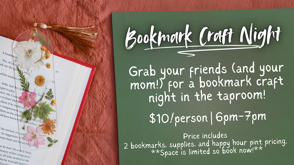 DIY Bookmark Craft Night, 8 May | Event in Rochester | AllEvents