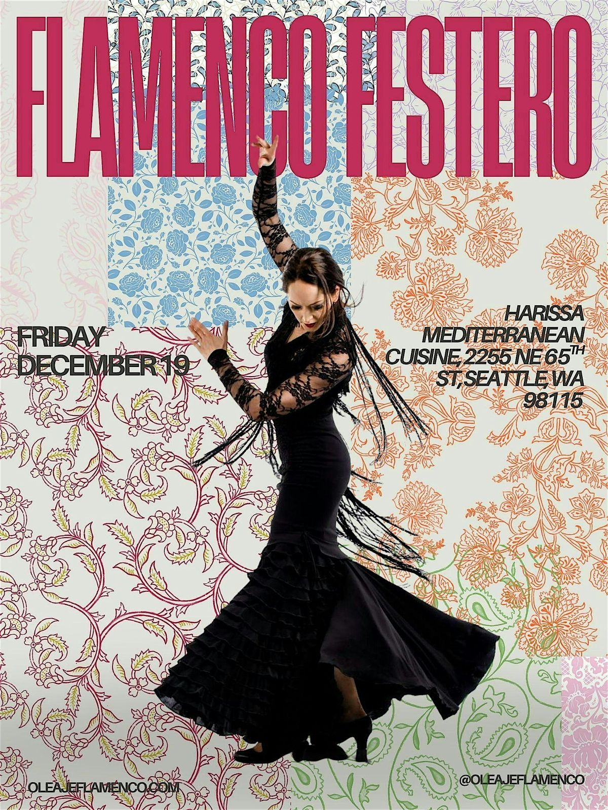 Oleaje Flamenco presents Flamenco Festero, 19 December | Event in Seattle | AllEvents