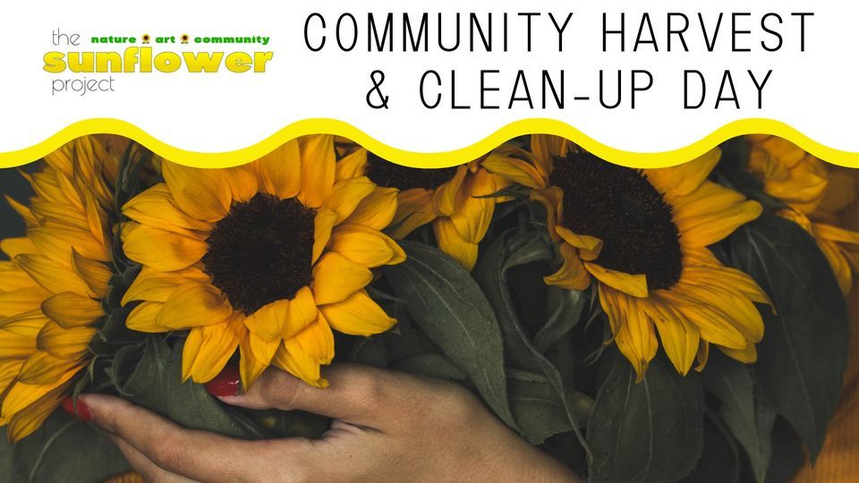 The Sunflower Project Community Harvest & CleanUp Day, Veterans