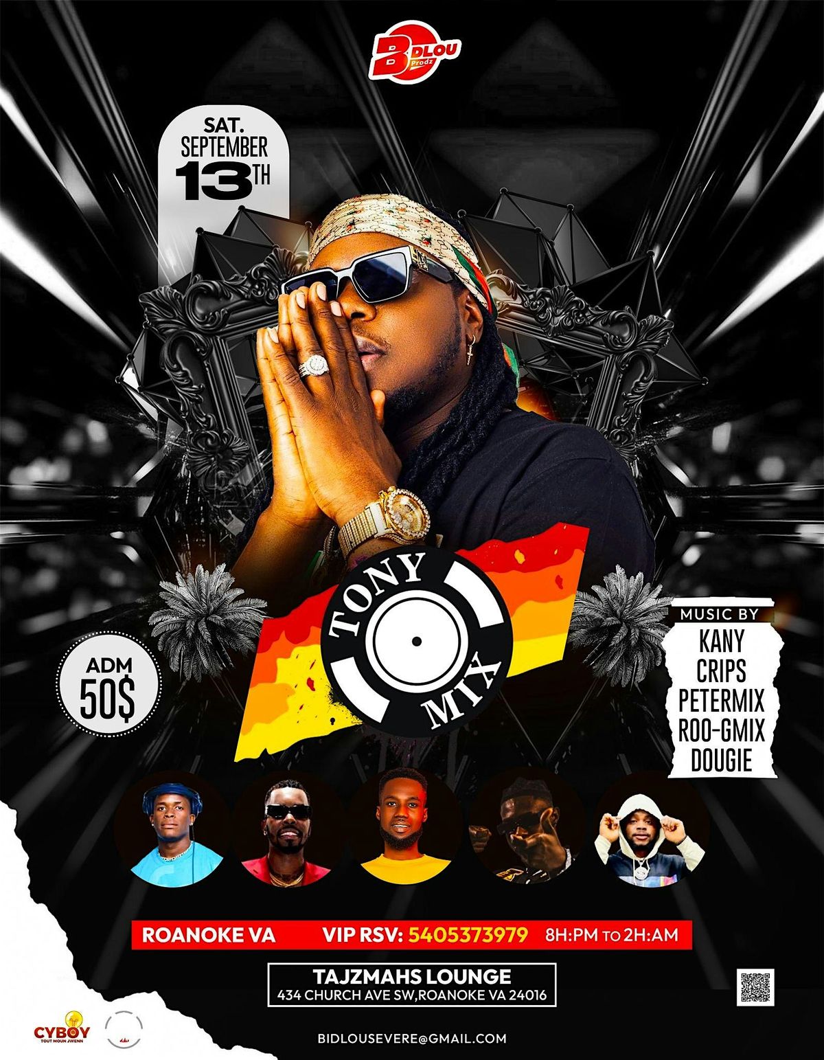 DJ Tony mix in Roanoke Va, 13 September | Event in Roanoke | AllEvents