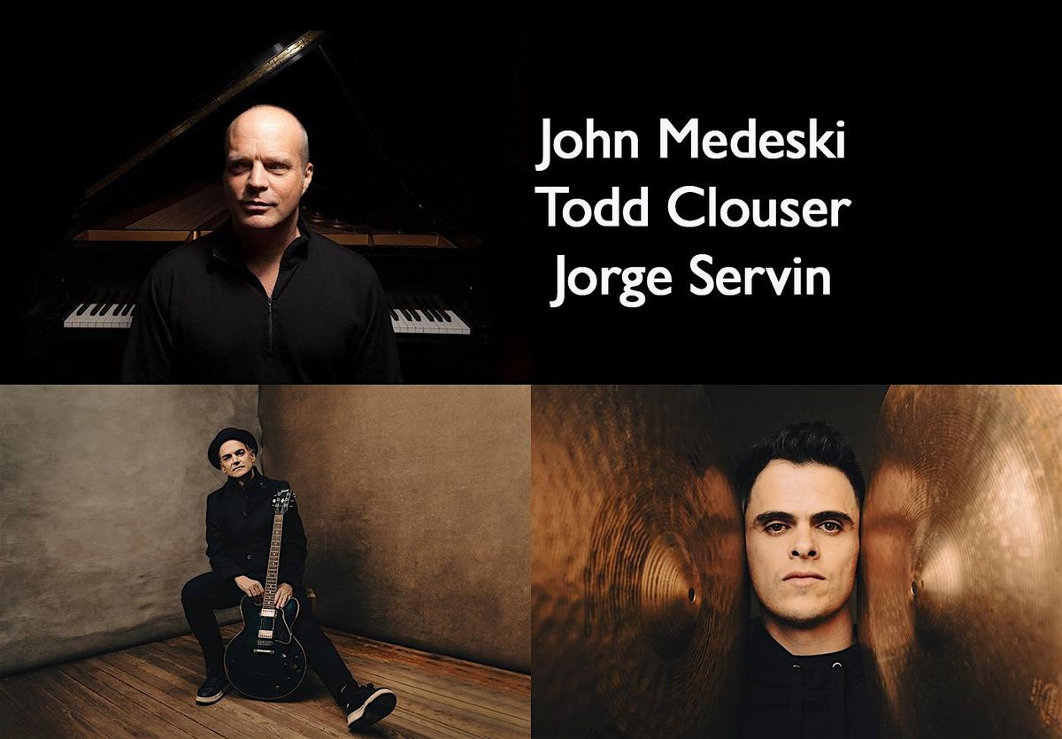 John Medeski, Todd Clouser & Jorge Servin, 14 September | Event in Madison | AllEvents