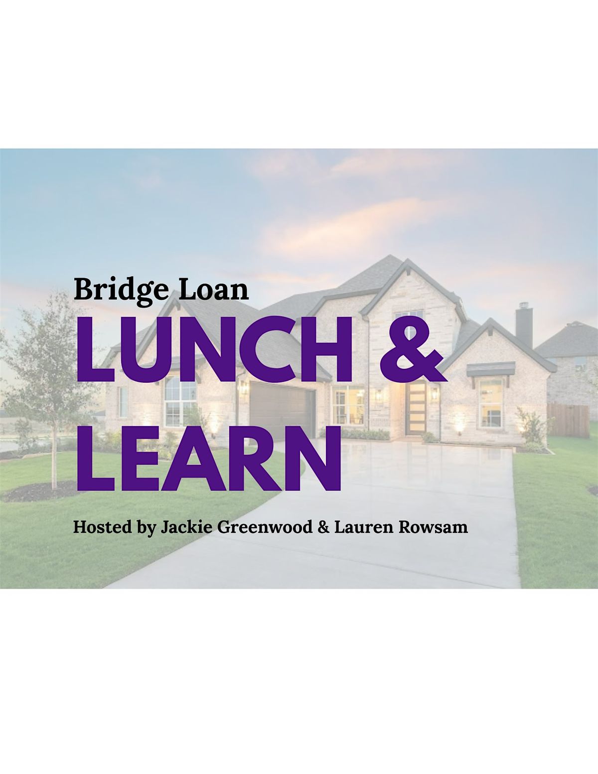 Let's Taco bout Bridge Loans!, 12 August | Event in Godley | AllEvents