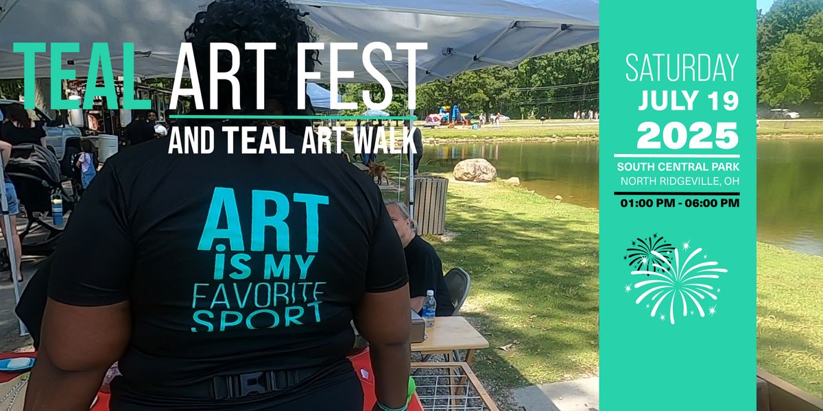 TEAL Art Fest and Art Walk, 19 July | Event in North Ridgeville | AllEvents