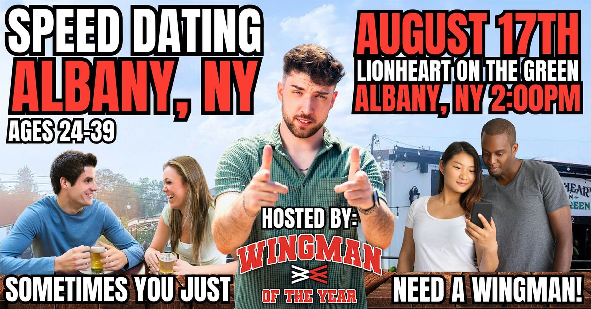 Speed Dating With Wingman Of The Year: Albany, NY, 17 August | Event in Albany | AllEvents