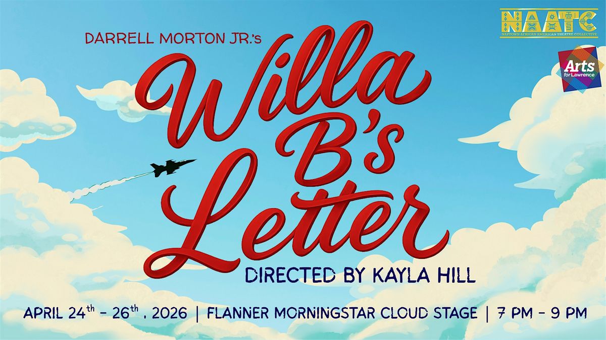 FREEDOM REIMAGINED: NAATC STAGED READING WILLA B'S LETTER BY DARRELL MORTON, 24 April | Event in Indianapolis