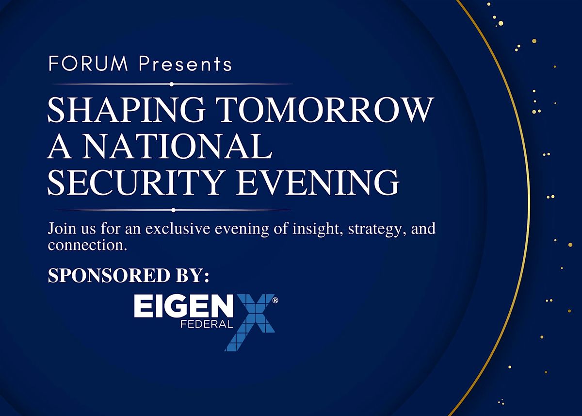 Shaping Tomorrow, 3 November | Event in McLean | AllEvents