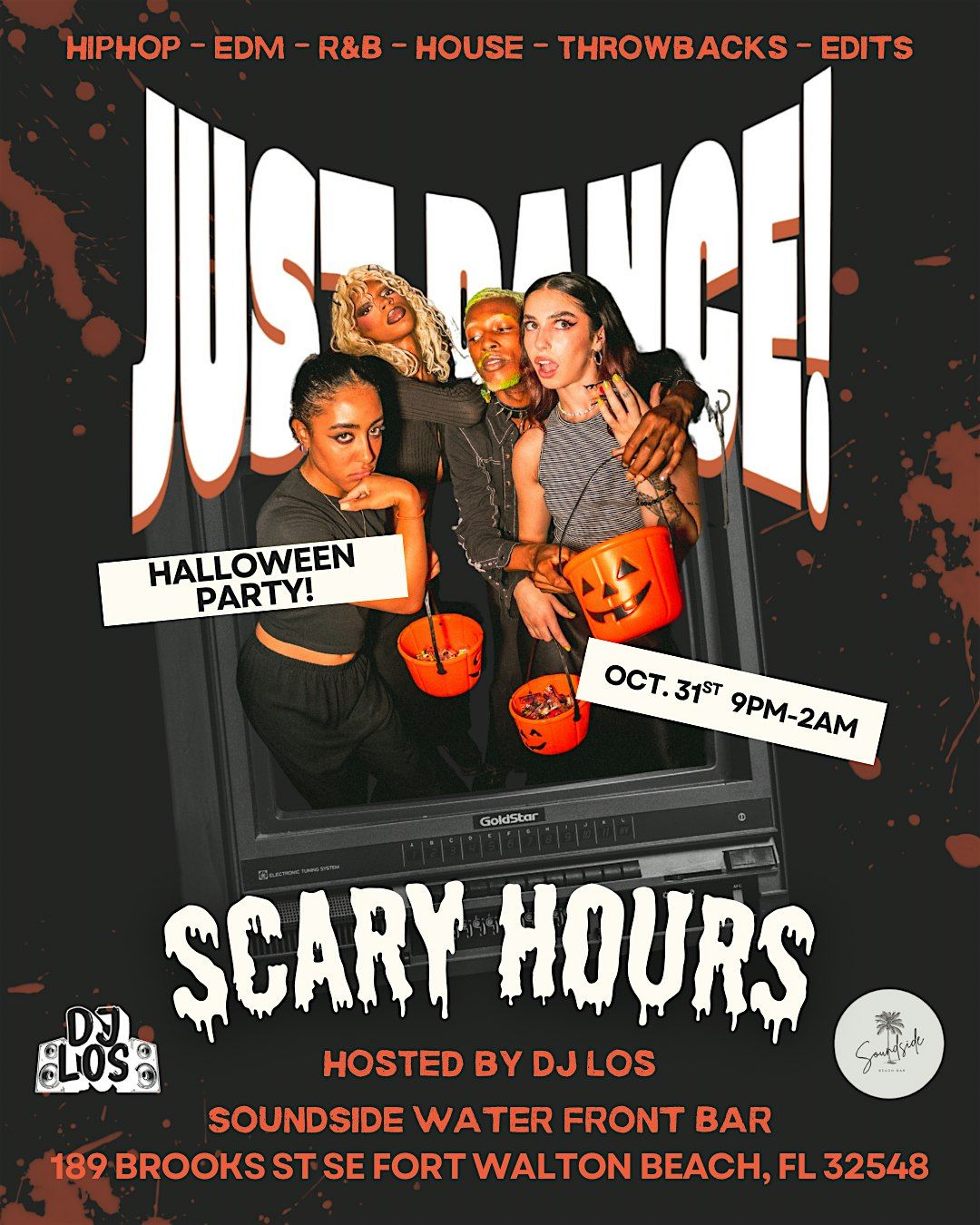 JUST DANCE: SCARY HOURS, 31 October | Event in Fort Walton Beach | AllEvents