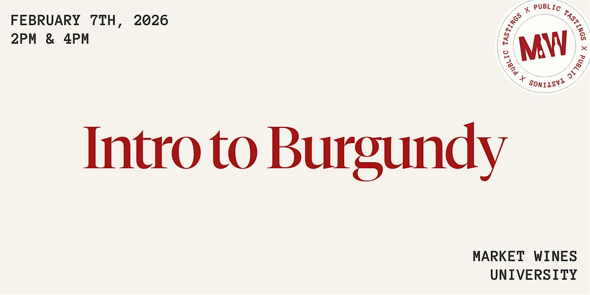 Intro to Burgundy, 7 February | Event in Calgary | AllEvents