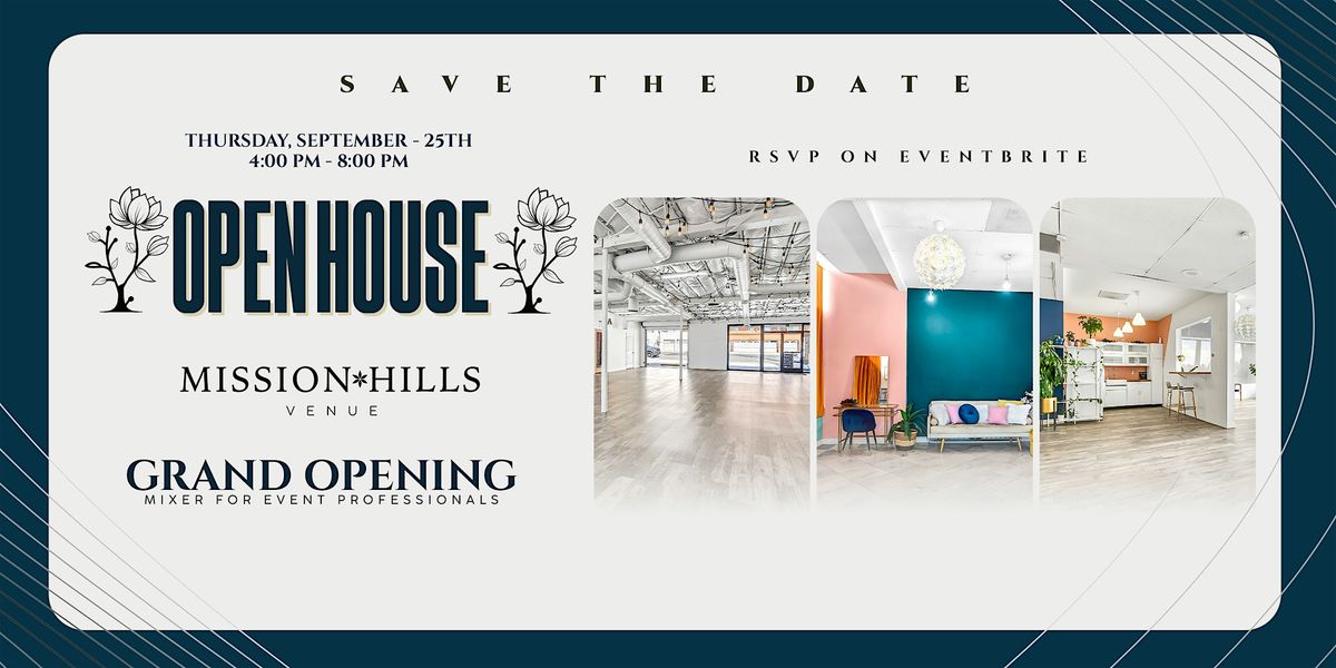 Mission Hills Venue - Grand Opening, 25 September | Event in San Diego | AllEvents