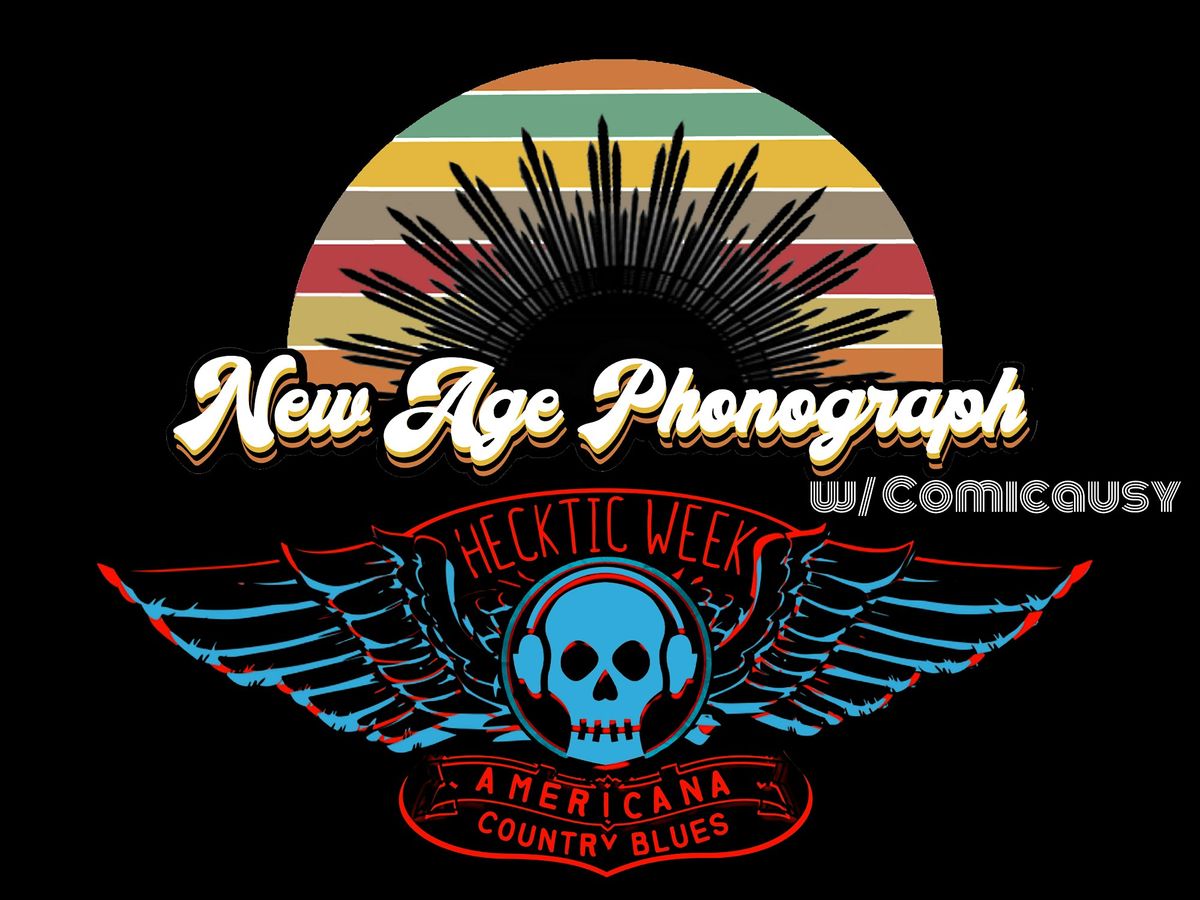 New Age Phonograph, Comicausy, Hecktic Week LIVE at The Rosebud, 23 October | Event in Roseburg | AllEvents