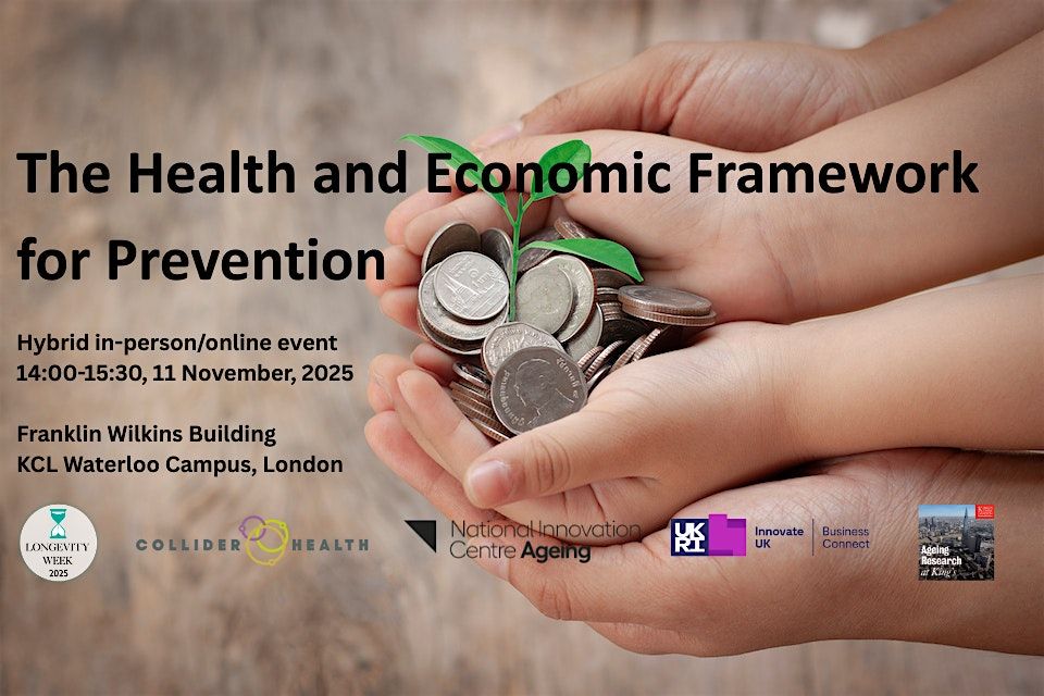 The Health and Economic Framework of Prevention, 11 November | Event in London | AllEvents